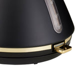 Morphy Richards Ascend Soft Gold Electric Kettle 1.5 litre Satin in Black - Image 04