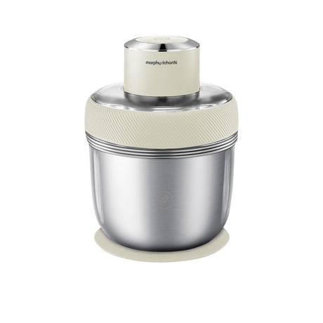 Morphy Richards Stainless Steel Chopper in White - Image 01