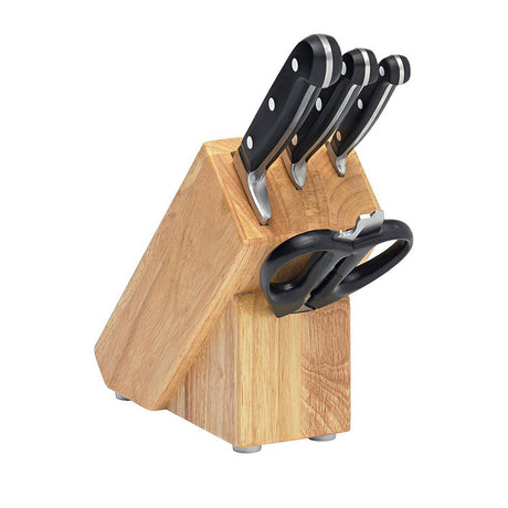 Mundial 5 Piece Knife Block Set - Image 01