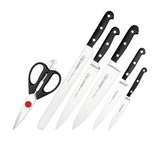 Mundial 7 Piece Knife Block Set - Image 03