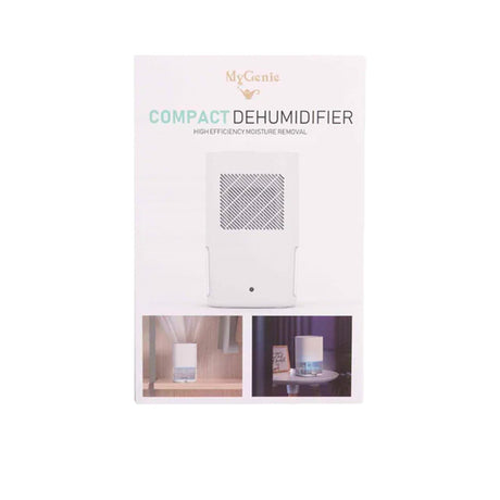 MyGenie Compact Dehumidifier with LED White - Image 01