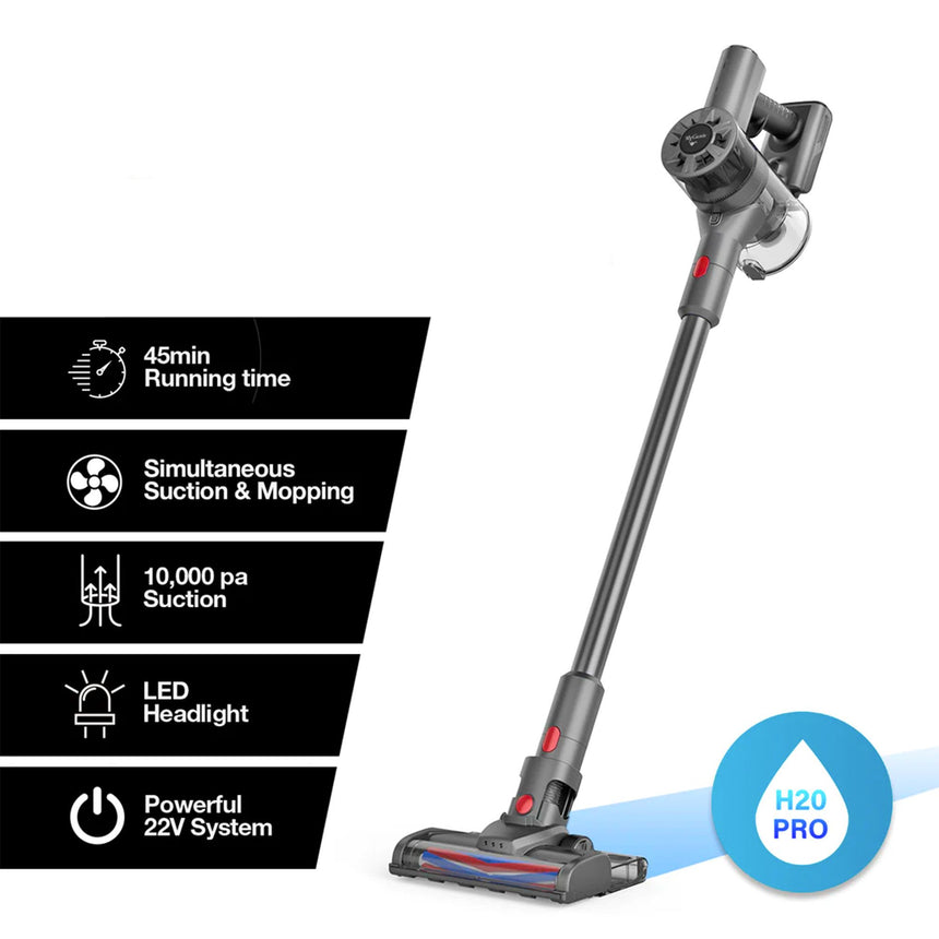 MyGenie H20 Pro Wet Mop Stick Vacuum Grey - Image 03