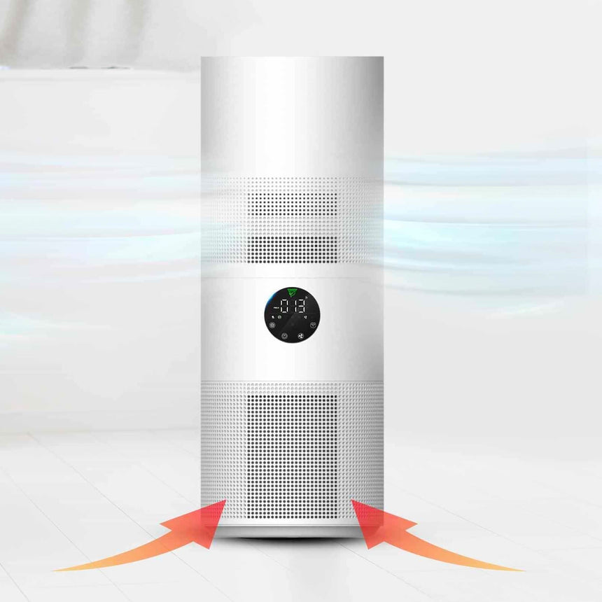 MyGenie Tower Air Purifier with Planter and Wi-Fi CADR 200m3/h White - Image 04