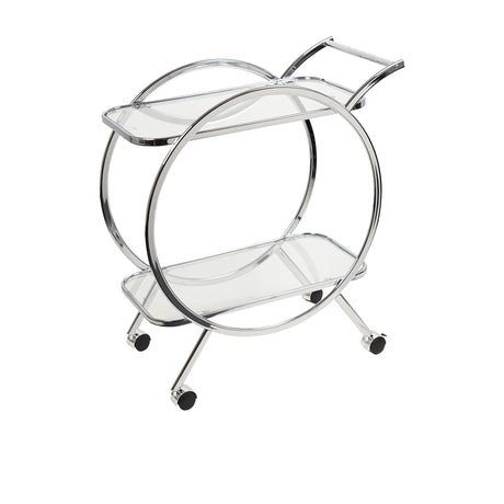 Naomi Bar Cart Silver - Image 01