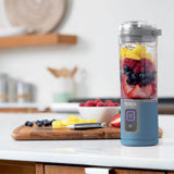 Ninja Blast BC100NV Portable Blender 470ml Denim in Blue - Image 02