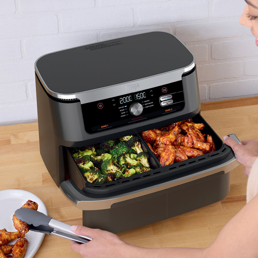 Ninja Foodi AF500 FlexDrawer Air Fryer 10.4 Litre - Image 02