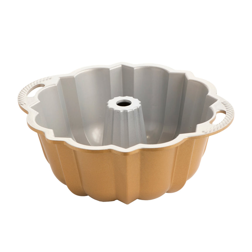 Nordic Ware Premier Gold Anniversary Bundt Pan 30.5x11.5cm - Image 01