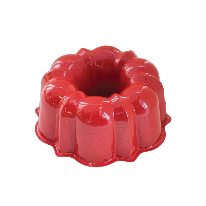 Nordic Ware Bundt Pan Small 16.5x6.5cm in Red - Image 01