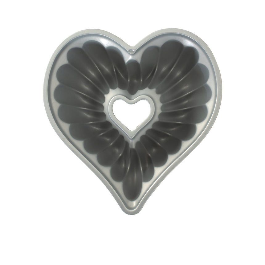 Nordic Ware Spring & Summer Toffee Elegant Heart Bundt Pan 28x10cm - Image 03