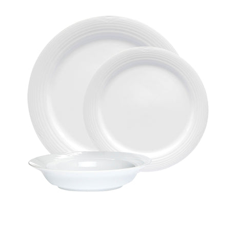 Noritake Arctic in White 12 Piece Dinner Set - Image 01