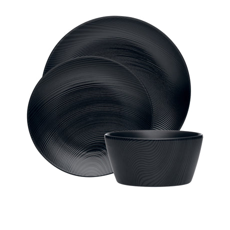 Noritake in Black on in Black Dune 12 Piece Dinner Set - Image 01