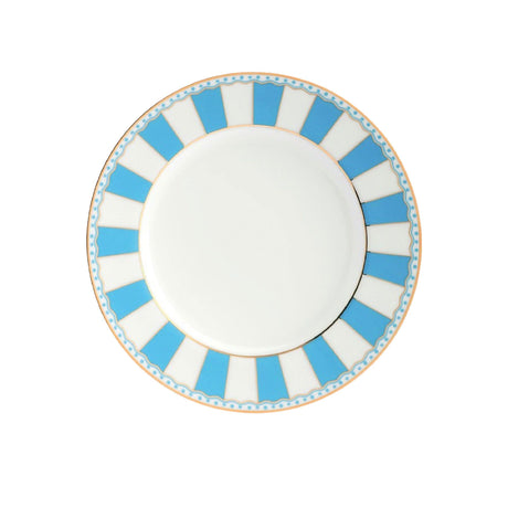 Noritake Carnivale Cake Plate 16cm Set of 2 Light Blue - Image 02