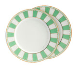 Noritake Carnivale Cake Plate 21cm Set of 2 Apple Green - Image 01