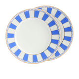 Noritake Carnivale Cake Plate 21cm Set of 2 Dark Blue - Image 01