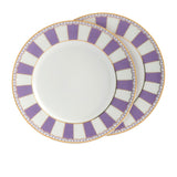 Noritake Carnivale Cake Plate 21cm Set of 2 Lavender - Image 01