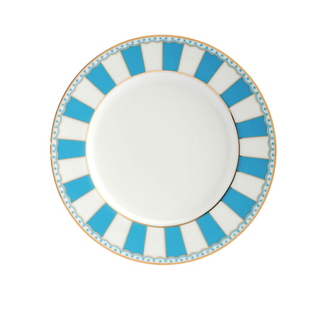 Noritake Carnivale Cake Plate 21cm Set of 2 Light Blue - Image 02