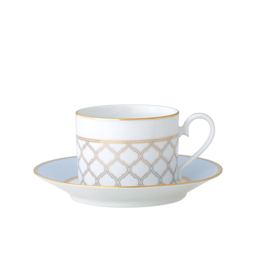 Noritake Eternal Palace Tea Cup and Saucer 225ml Ice - Image 01