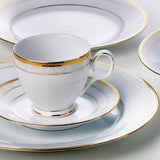 Noritake Hampshire Gold Tea Cup and Saucer 250ml - Image 03