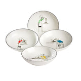 Noritake Le Restaurant Pasta Bowls Set 4 - Image 01