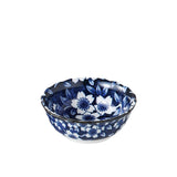 Japanese Collection Nami Porcelain Dipping Bowl Set of 5 in Blue - Image 03