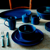 Noritake Navy on Navy Swirl 12 piece Dinner Set - Image 06