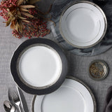 Noritake Regent Dinner Set 12pc Platinum - Image 02