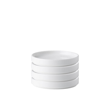 Noritake Stax in White Small Plate 15cm Set of 4 - Image 01