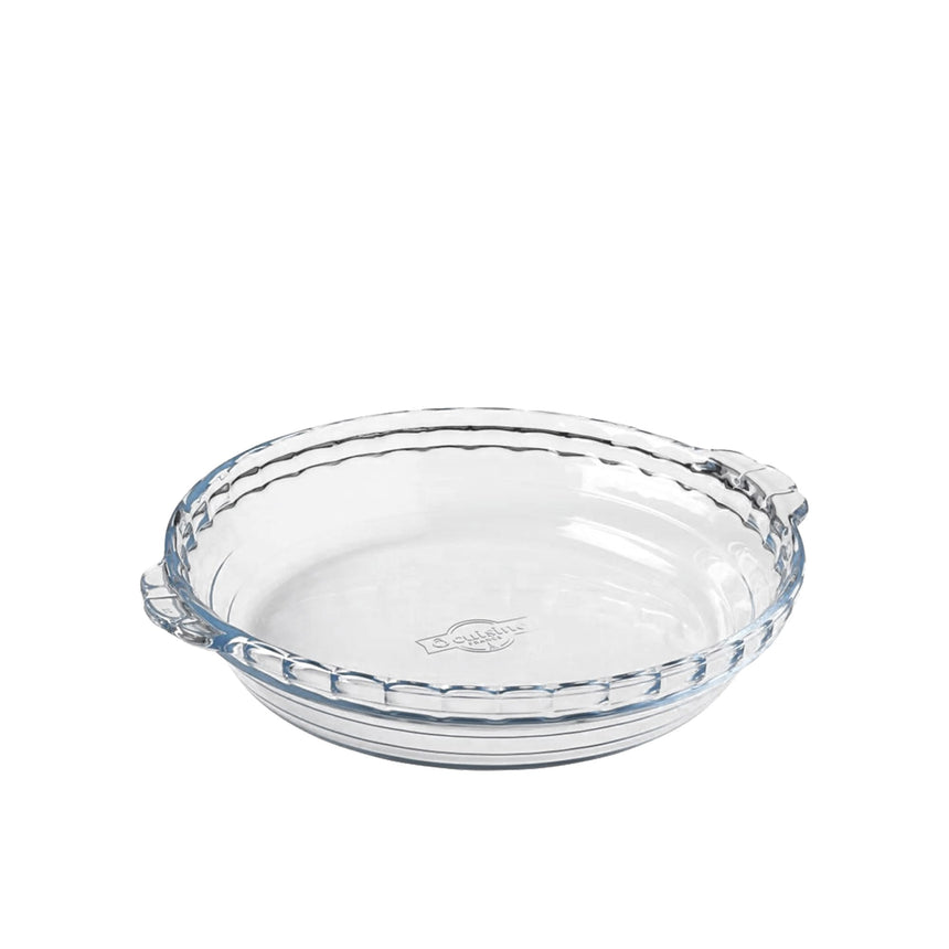 O'Cuisine Glass Pie Dish With Handles 26x23cm - Image 01