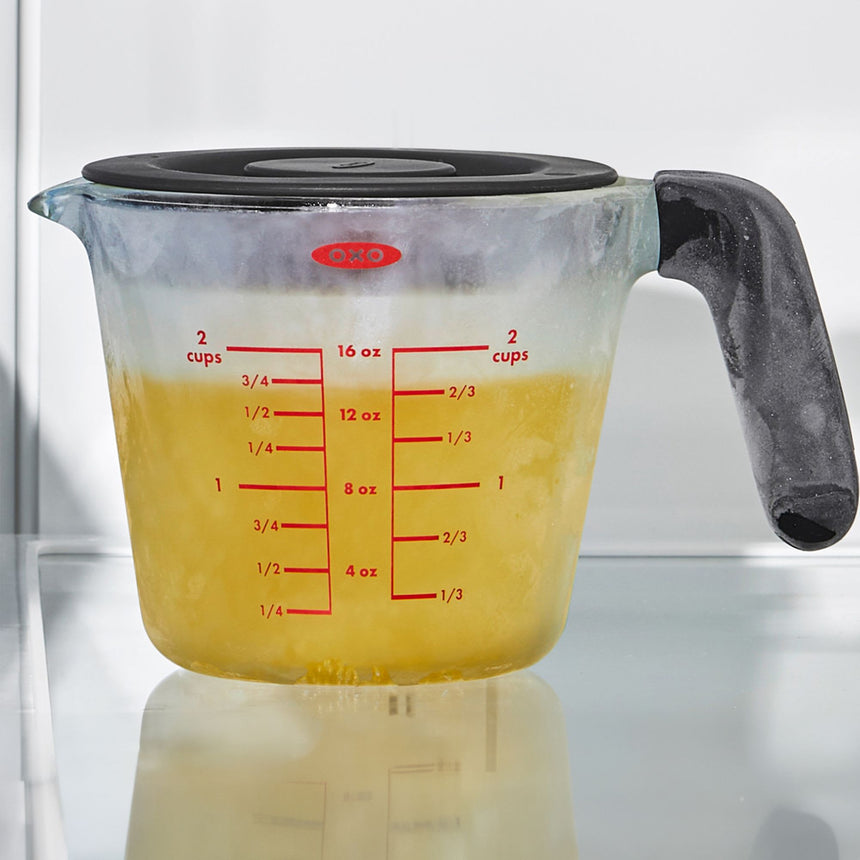 OXO Good Grips Glass Measuring Cup with Lid 500ml - Image 04