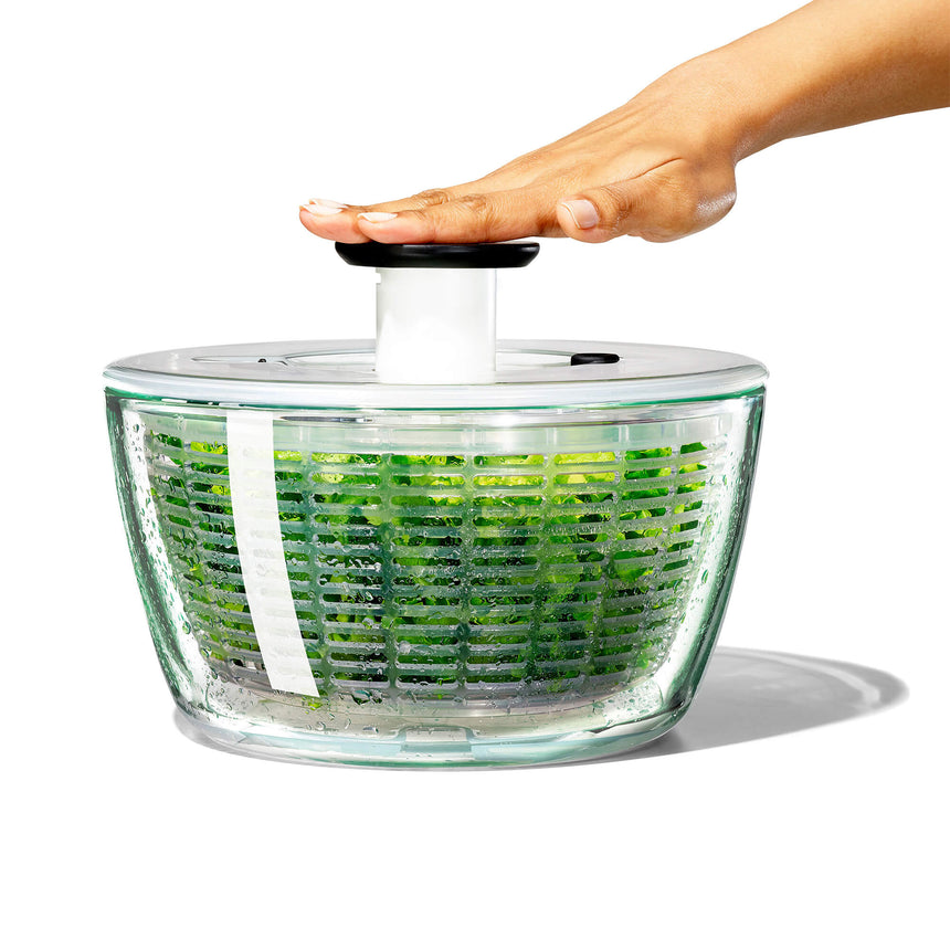 OXO Good Grips Glass Salad Spinner - Image 04