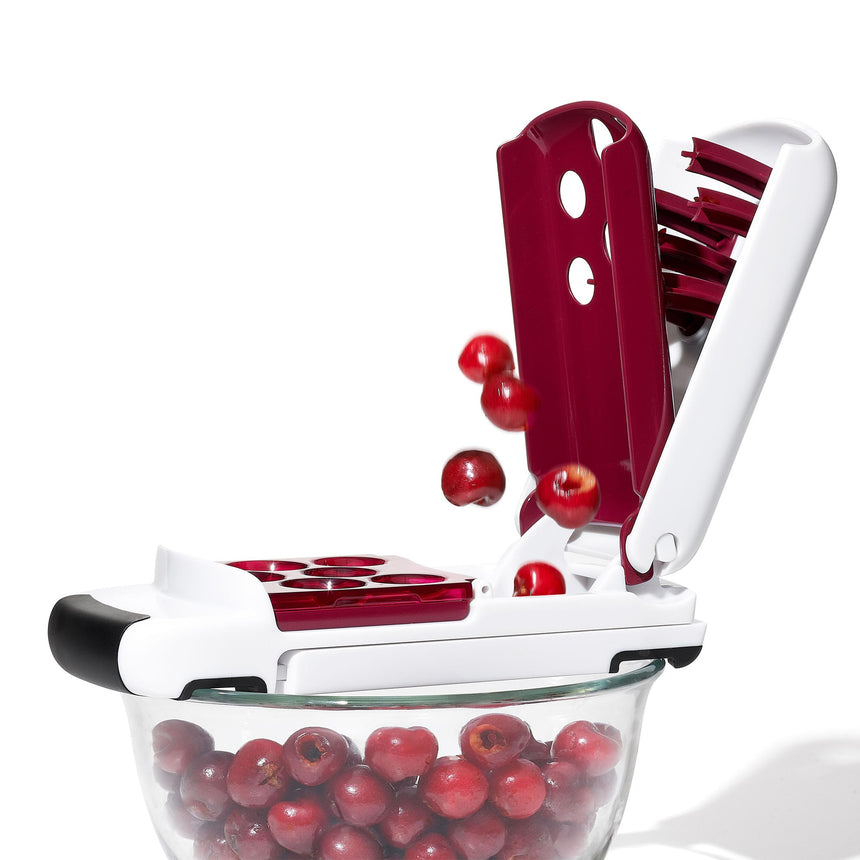 OXO Good Grips Quick-Release Multi-Cherry Pitter - Image 06