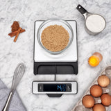 Oxo Good Grips Food Scale With Pull-Out Display Stainless Steel - Image 03