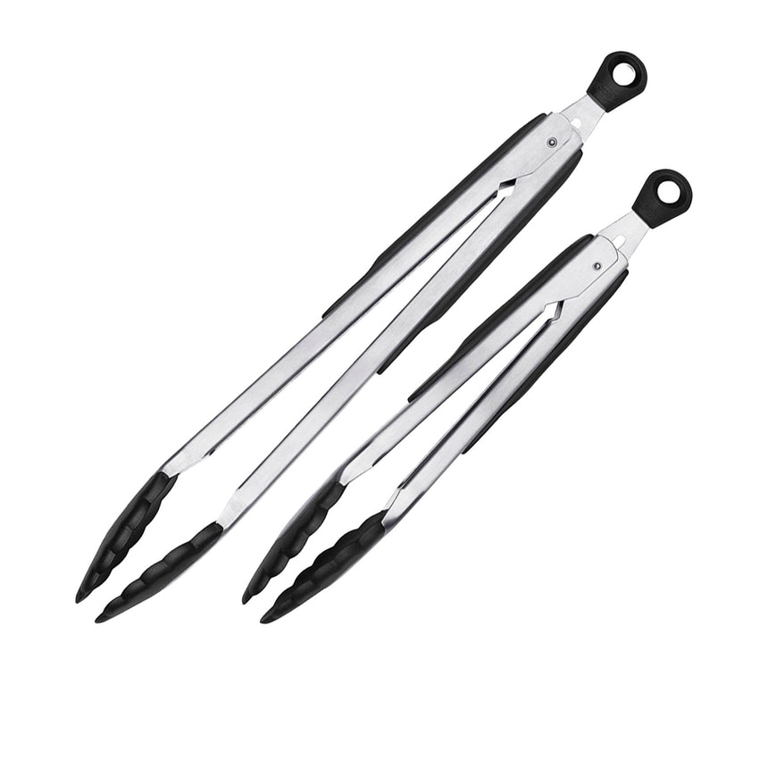 OXO Good Grips Tongs with Nylon Heads Set 2pc - Image 01