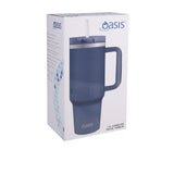 Oasis Commuter Double Wall Insulated Travel Mug 1.2 Litre Indigo - Image 02