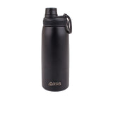 Oasis Stainless Steel Insulated Sports Water Bottle Screw Cap 780ml in Black - Image 01