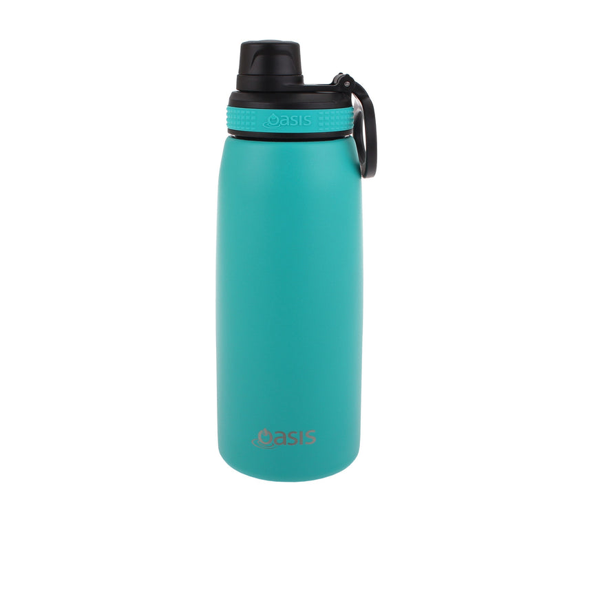 Oasis Stainless Steel Insulated Sports Water Bottle Screw Cap 780ml Turquoise - Image 01