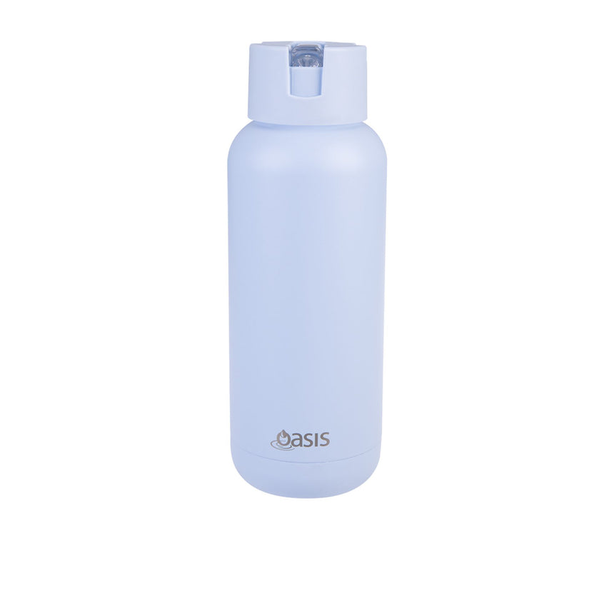 Oasis Moda Triple Wall Insulated Drink Bottle 1 Litre Periwinkle - Image 01