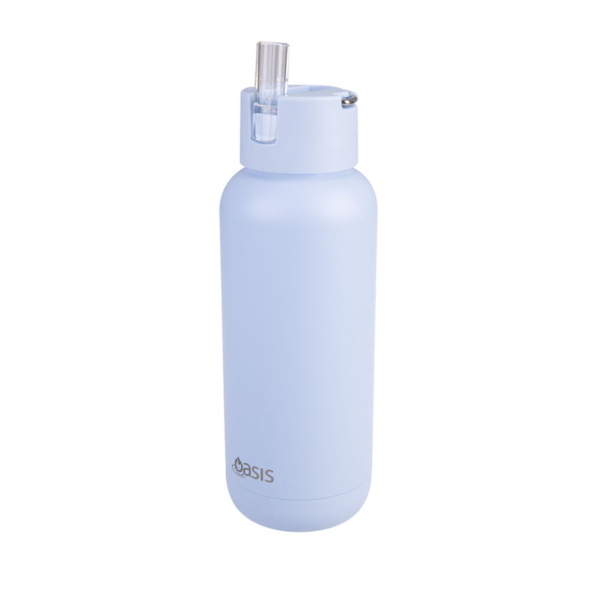 Oasis Moda Triple Wall Insulated Drink Bottle 1 Litre Periwinkle - Image 04