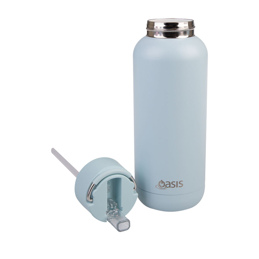 Oasis Moda Triple Wall Insulated Drink Bottle 1 Litre Sea Mist - Image 03