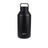 Oasis Stainless Steel Double Wall Insulated Titan Bottle 1.9 litre in Black - Image 01