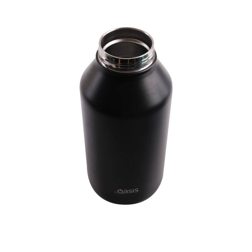 Oasis Stainless Steel Double Wall Insulated Titan Bottle 1.9 litre in Black - Image 02