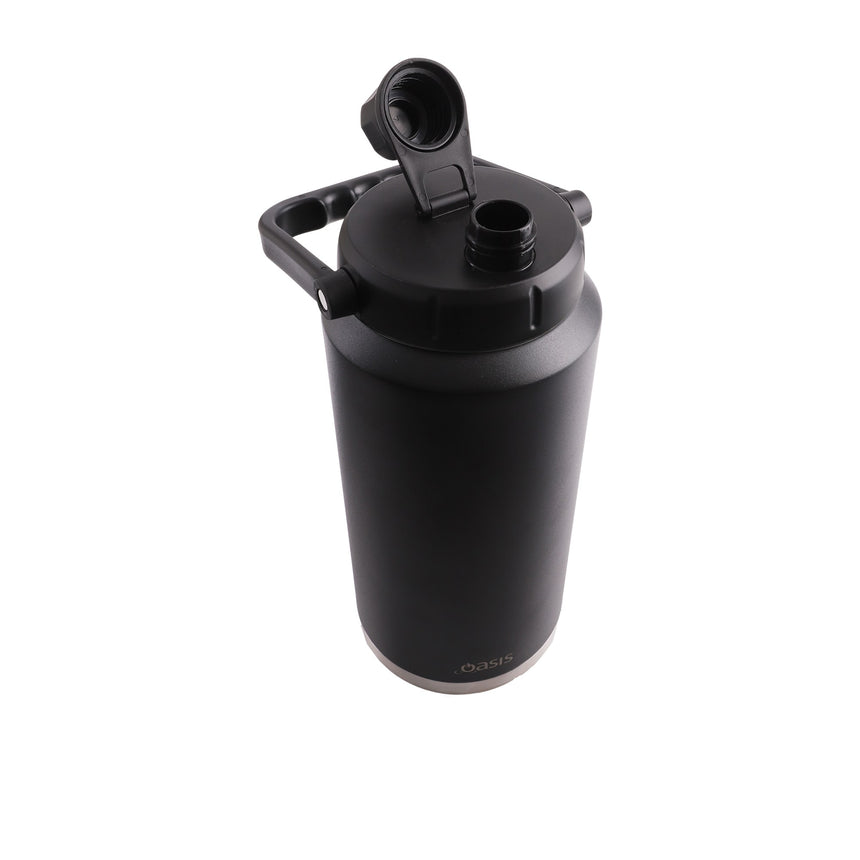 Oasis Stainless Steel Insulated Jug with Carry Handle 3.8 Litre in Black - Image 02