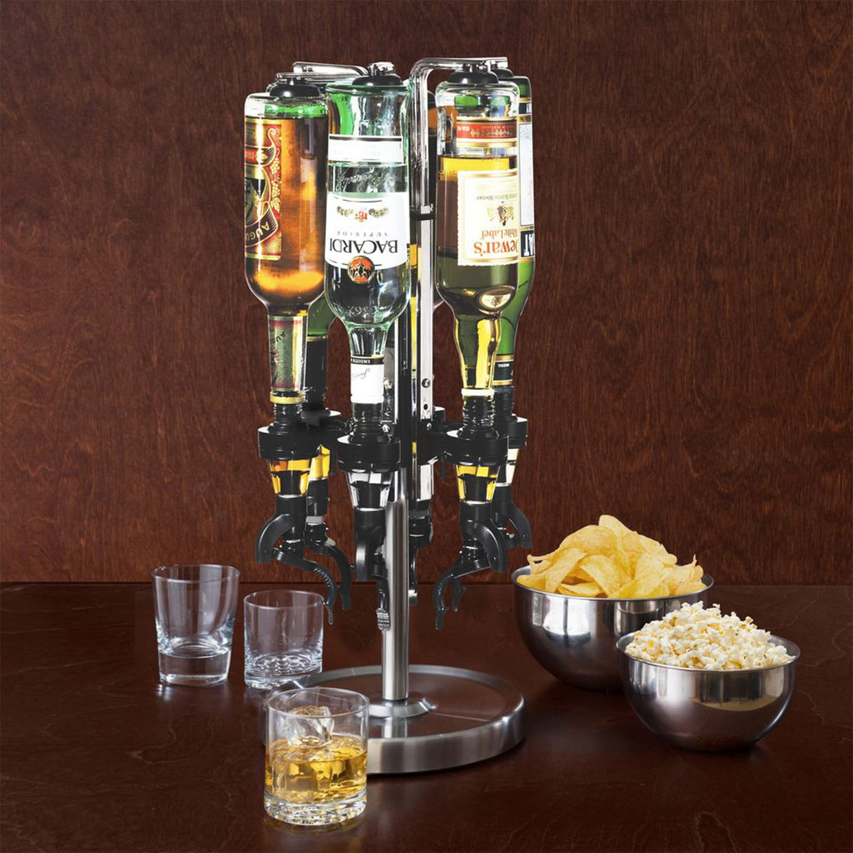 Oggi Pro 6 Bottle Revolving Dispenser - Image 02