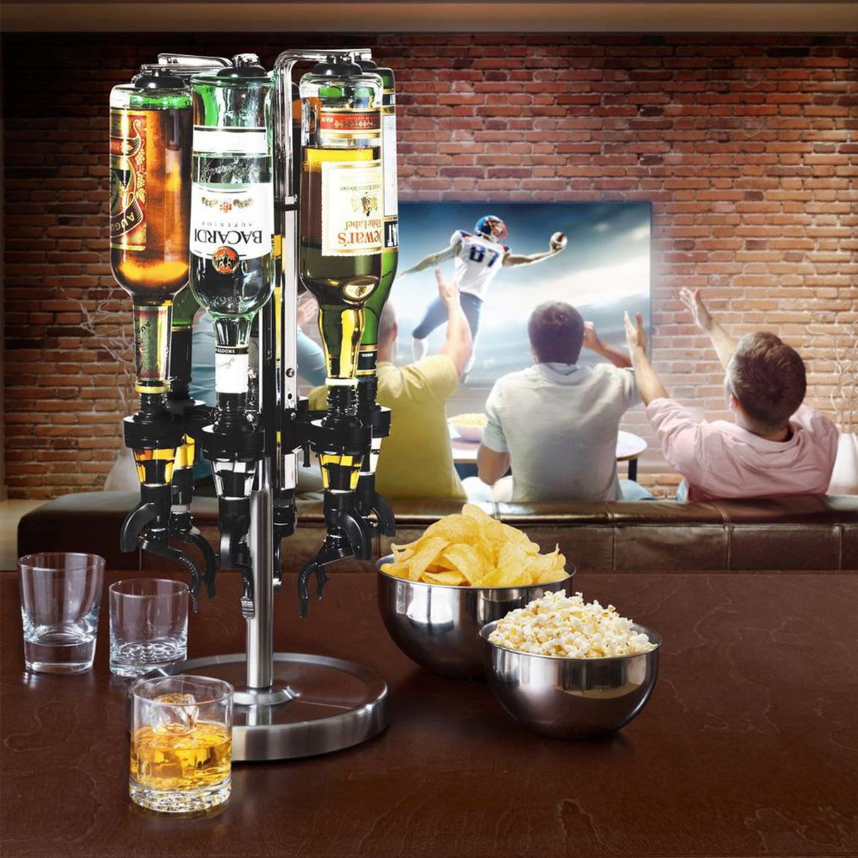 Oggi Pro 6 Bottle Revolving Dispenser - Image 04