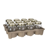 Salisbury & Co Mason Jar with 2 Piece Lid 500ml Set of 12 - Image 02