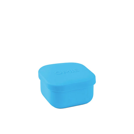 Omie Omiesnack Silicone Container 280ml in Blue - Image 01