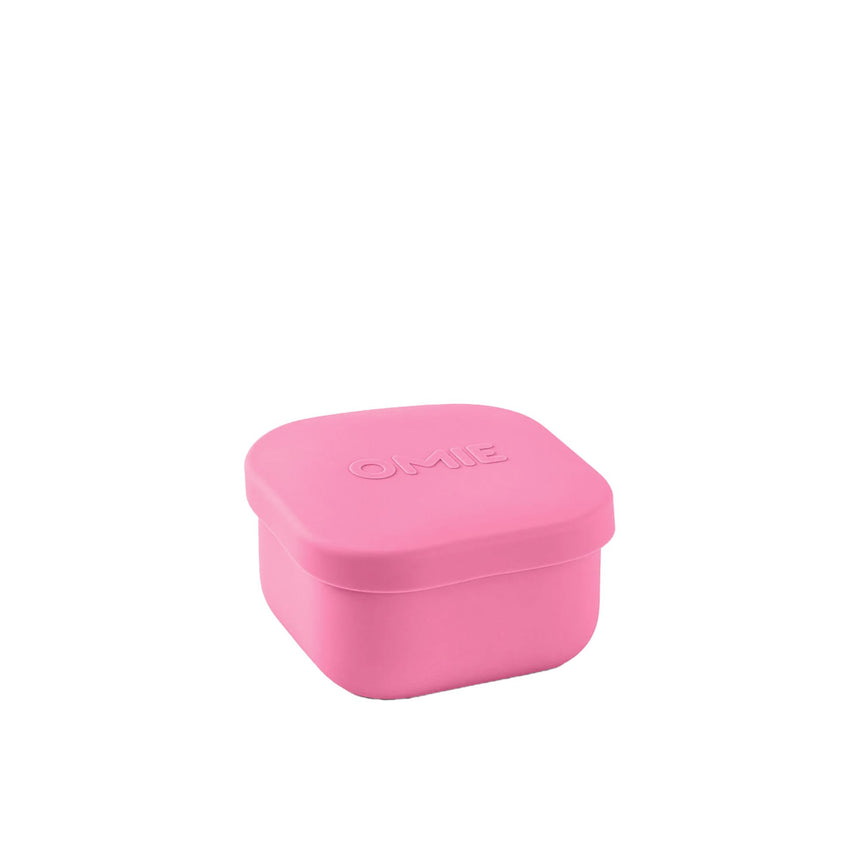 Omie Omiesnack Silicone Container 280ml in Pink - Image 01