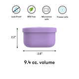 Omie Omiesnack Silicone Container 280ml Purple - Image 05