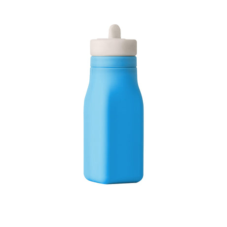 Omie Silicone Drink Bottle 250ml in Blue - Image 02