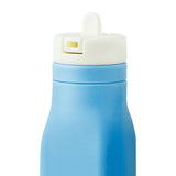 Omie Silicone Drink Bottle 250ml in Blue - Image 03